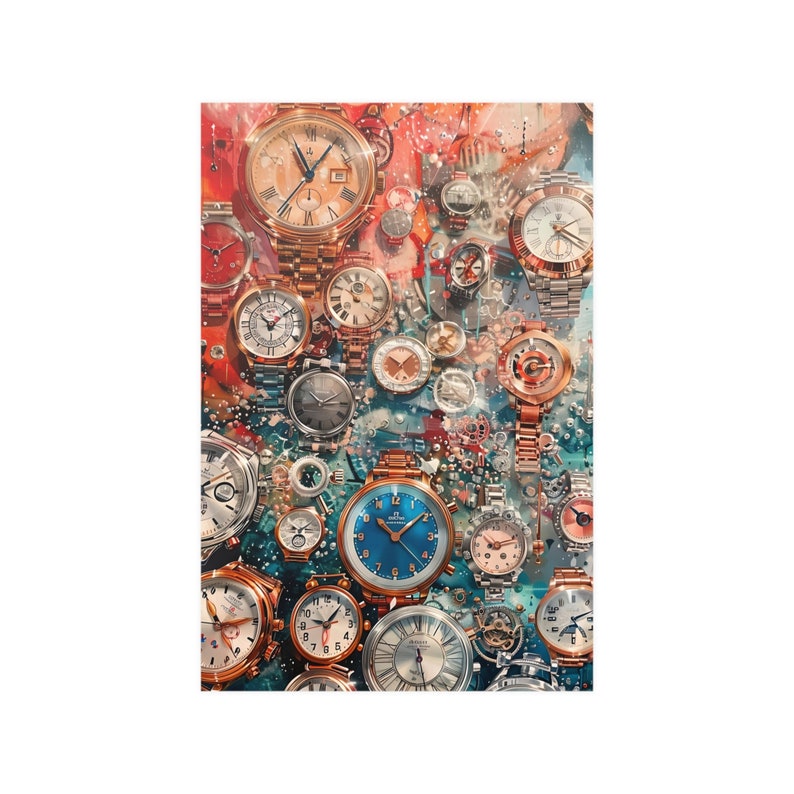 Art of Time Poster by Watches And More